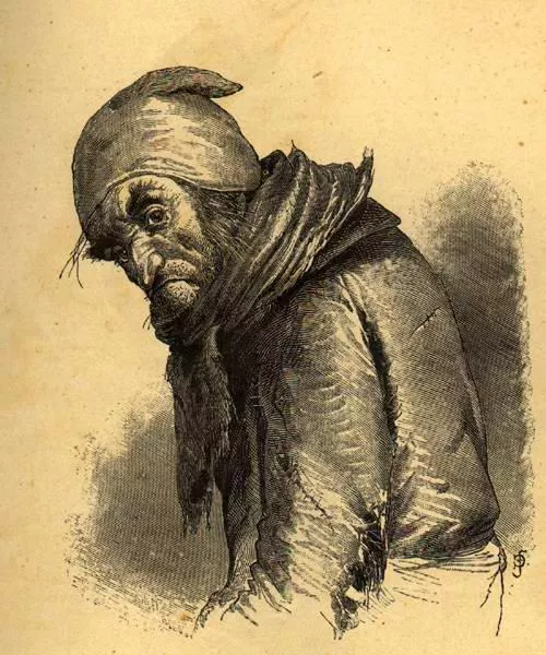 Рис. Помещик Плюшкин. Автор П. М. Боклевский