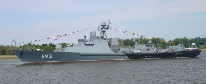 Рис. 6. Сторожевой корабль «Дагестан»