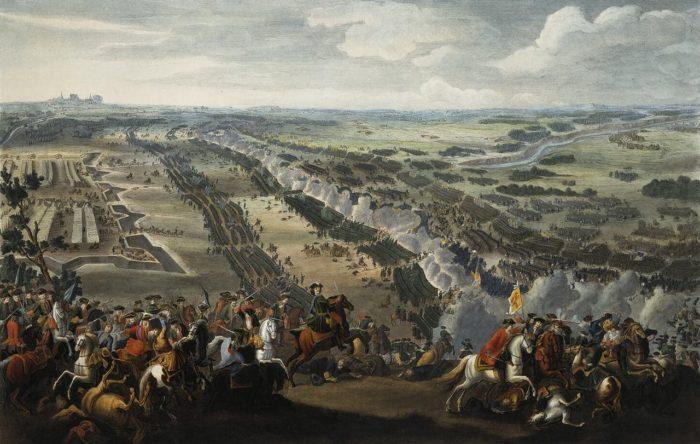 «Полтавская битва», Денис Мартен 1726 год