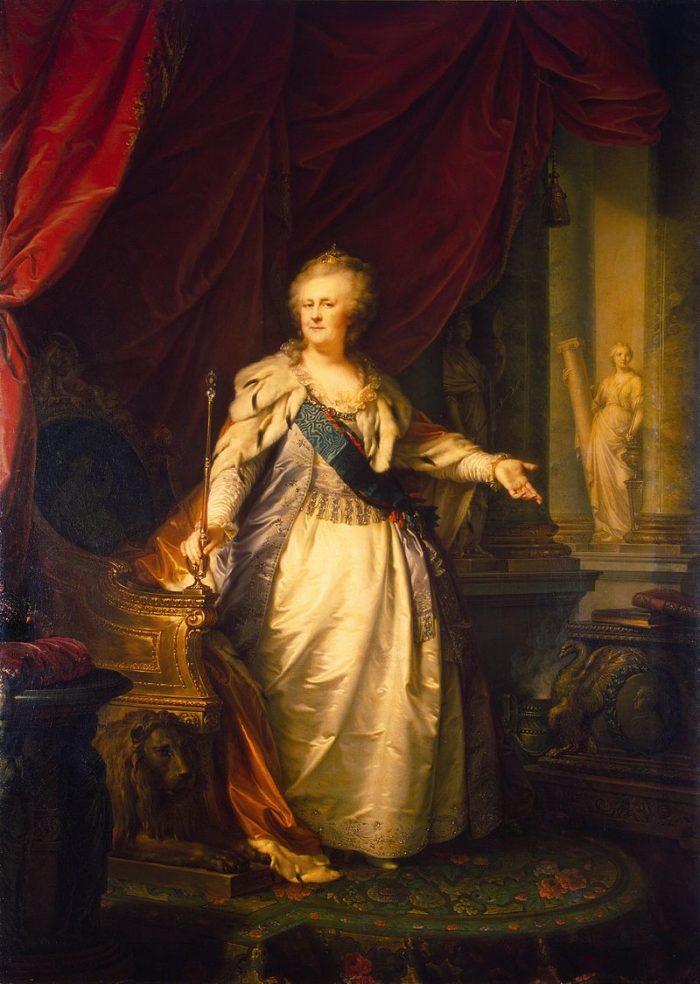 «Портрет Екатерины II». Л. Старший. 1793 год
