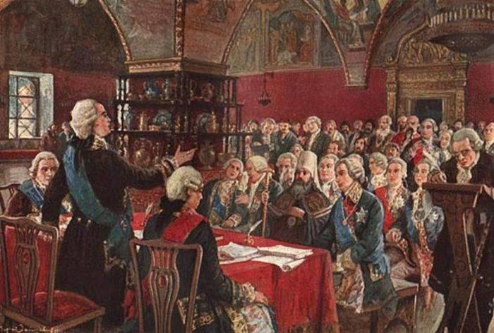 Екатерининская комиссия 1767 года. Матвей Зайцев
