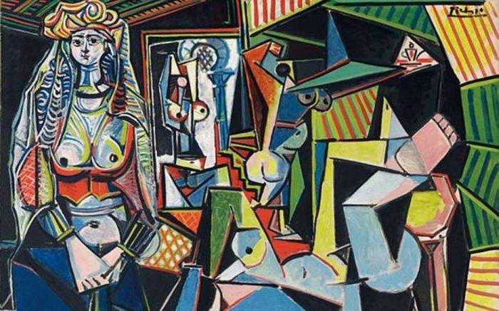 Рис. 2. "Алжирские женщины". Пабло Пикассо. 1955 год
