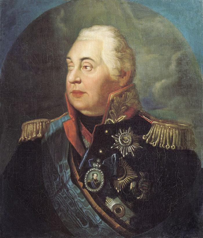 Рис. 1. Портрет князя М. И. Кутузова. Р. М. Волков. Между 1812 и 1830 гг.
