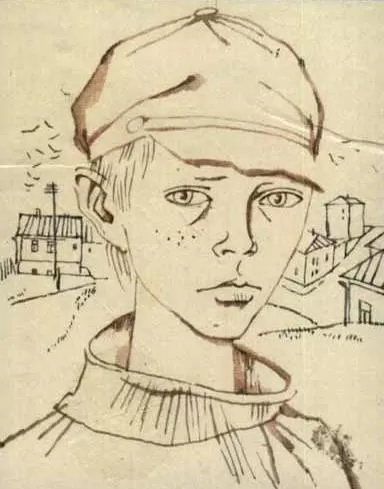Рис. 1. Главный герой. Художник В. Гальдяев