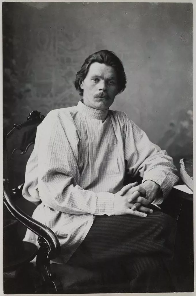 Рис. 1. Максим Горький. Фото 1900 года