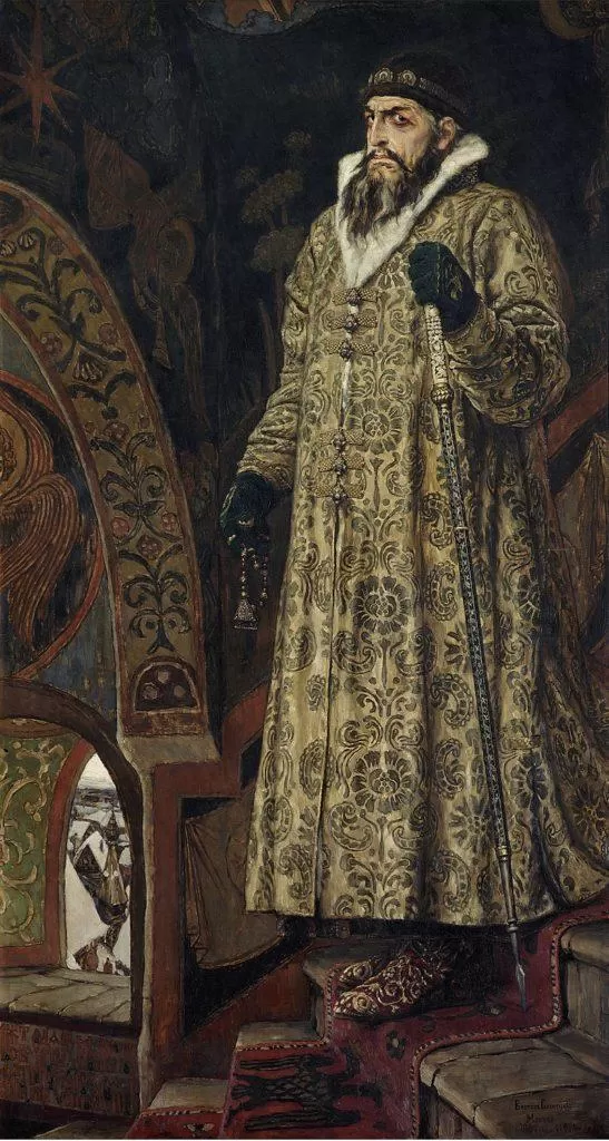 Рис. 1. Царь Иван Грозный. В. М. Васнецов. 1897 год