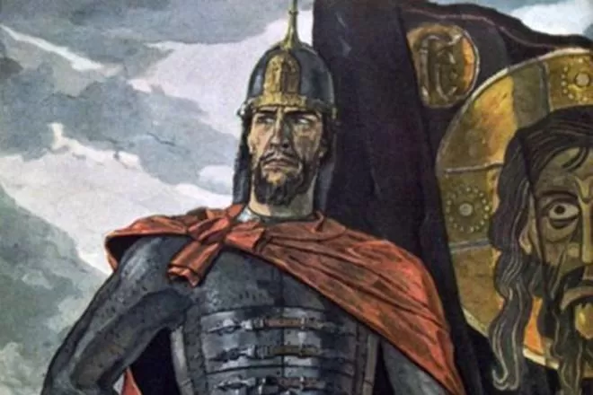 Рис. 2. Александр Невский. Автор П. Корин