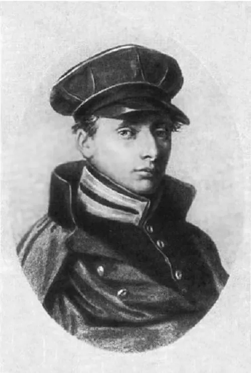 Рис. 2. В. И. Даль в молодости