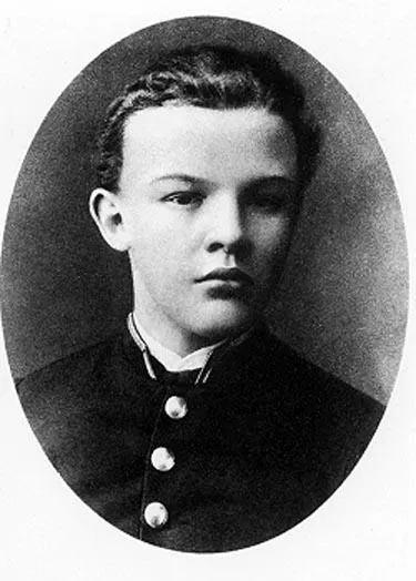 Рис. 3. Выпускник Симбирской гимназии Владимир Ульянов. 1887 год