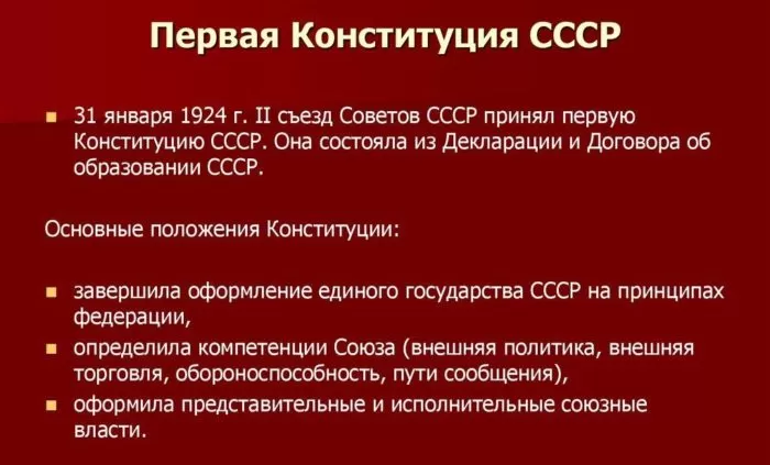 Рис. 2. Первая Конституция СССР