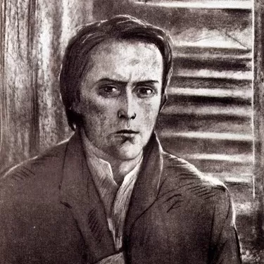 Рис. 2. Родион Раскольников на лестнице. И.С. Глазунов