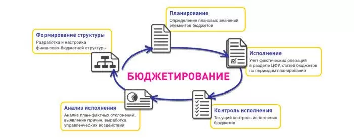 Рис. 3. Структура бюджетирования