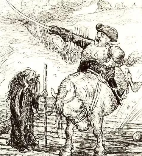 Рис. 3. Бородавкин. Художники Кукрыниксы