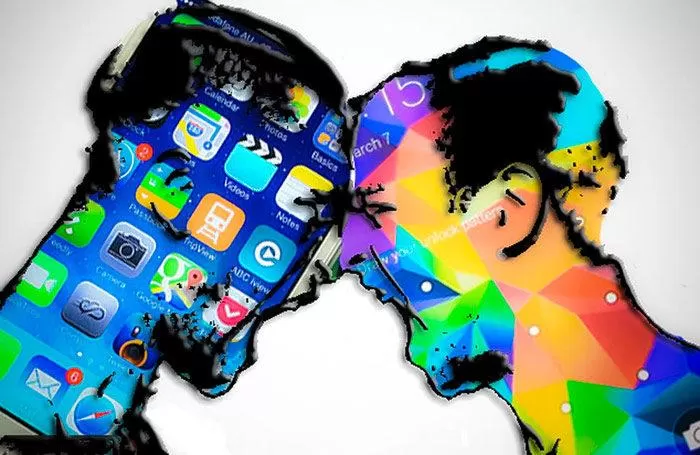 Рис. 4. Конкуренция брендов Apple и Samsung
