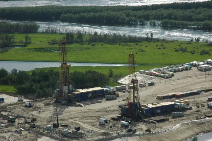 Рис. 4. Самотлорское месторождение нефти