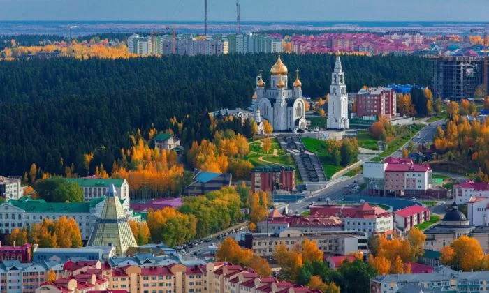Рис. 4. Ханты-Мансийск - центр Ханты-Мансийского автономного округа