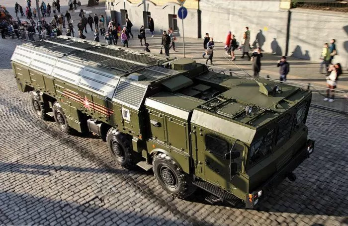 Рис. 5. Пусковая установка комплекса «Искандер-М» в транспортном положении