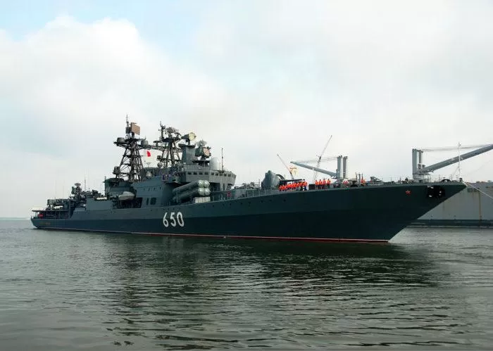 Рис. 5. Большие противолодочные корабли проекта 1155.1