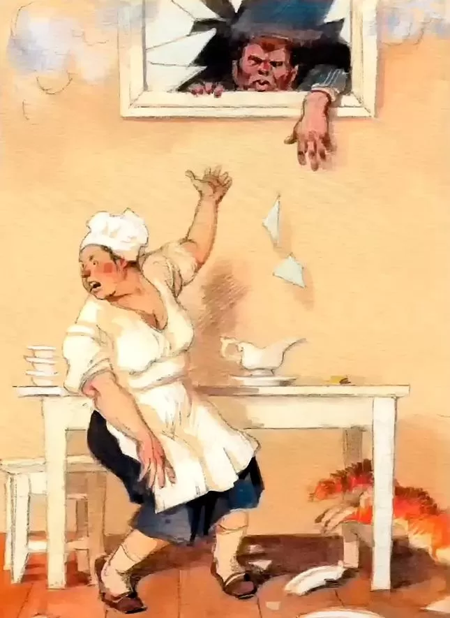 Рис. 6. Иллюстрации к «Собачьему сердцу». Анатолий Иткин