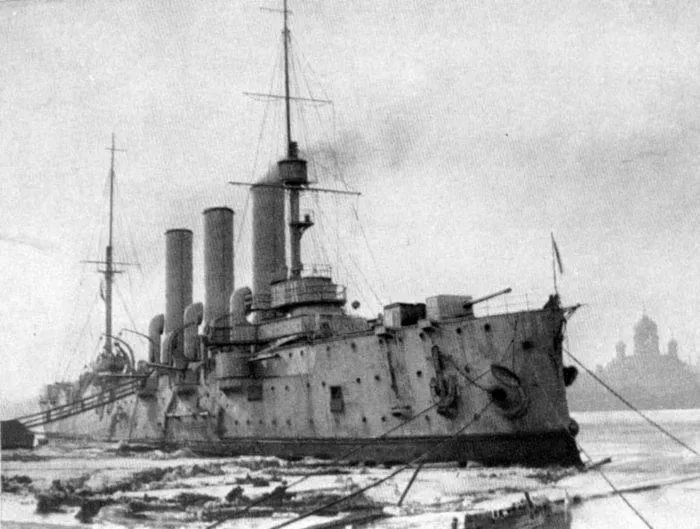 Рис. 4. Крейсер «Аврора»