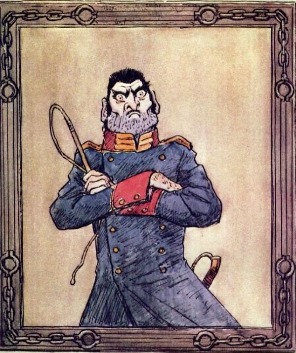 Рис. 8. Угрюм-Бурчеев. Художники Кукрыниксы