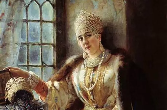 Рис. 4. Анастасия Захарьина-Юрьева, первая жена Ивана Грозного