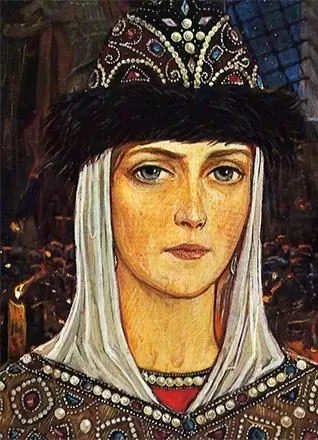 Рис. 3. Евдокия Дмитриевна, жена Дмитрия Донского