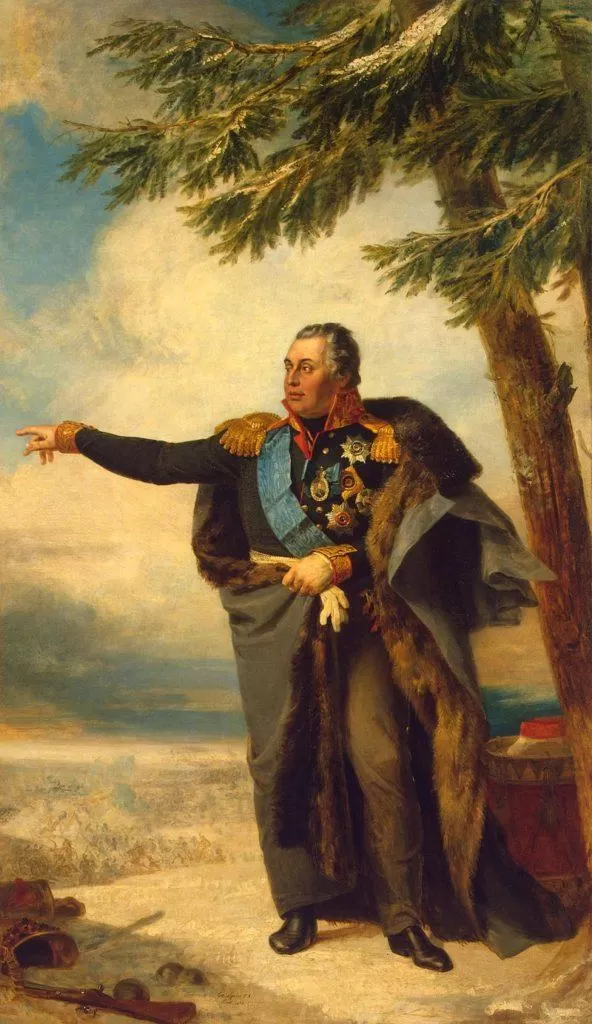 Рис. 2. М. И. Кутузов. Д. Доу. 1829 год