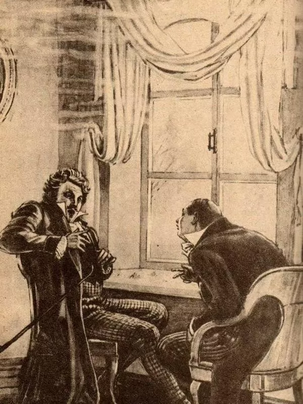 Рис. 4. Манилов и Чичиков