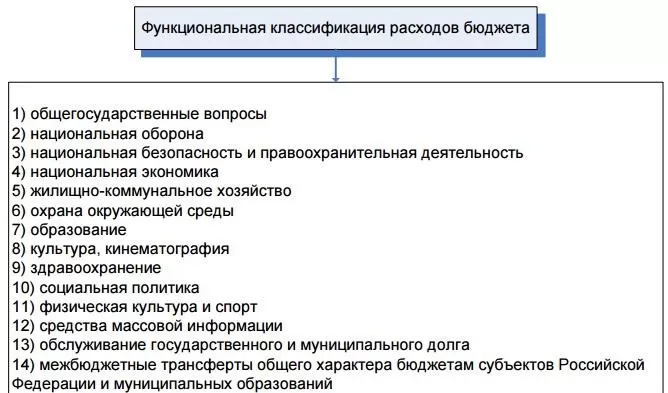 Рис. 3. Функциональная классификация расходов бюджета