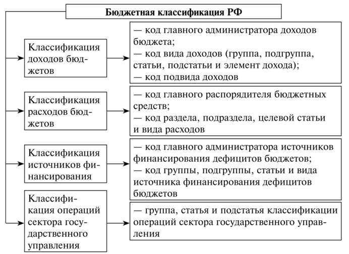 Рис. 1. Бюджетная классификация РФ