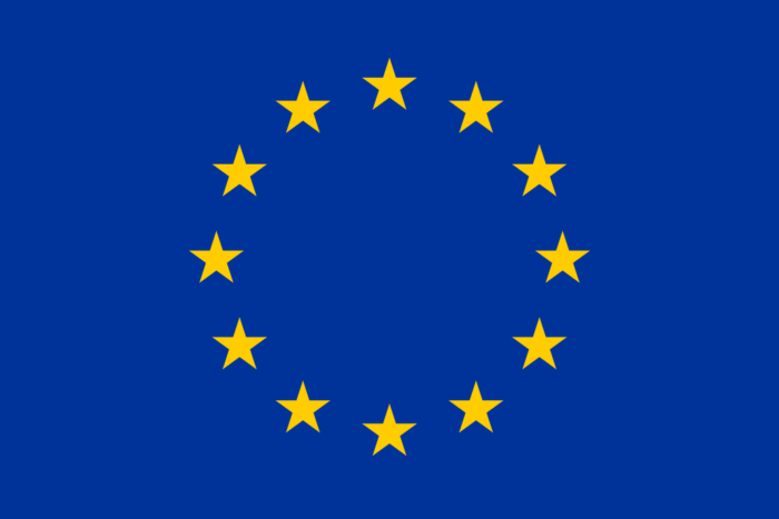 Рис. 1. Флаг Европейского Союза. Круг из двенадцати золотых звезд на синем фоне