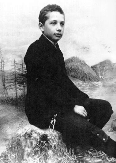 Рис. 2. Альберт Эйнштейн в 14 лет
