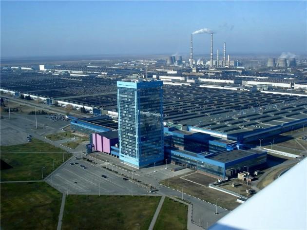 Рис. 2. Завод ВАЗ в Тольятти