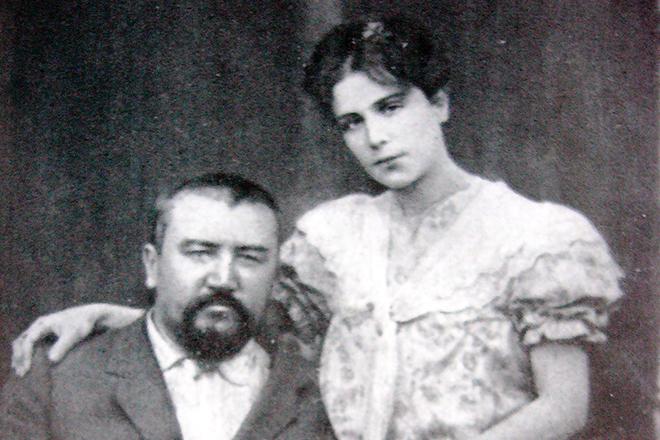 Рис. 4. Александр Куприн и его жена Елизавета