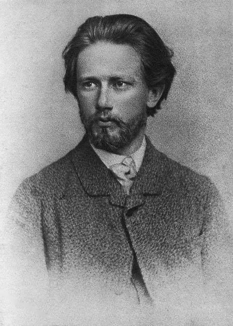 Рис. 4. П. Чайковский, конец 1860-х годов
