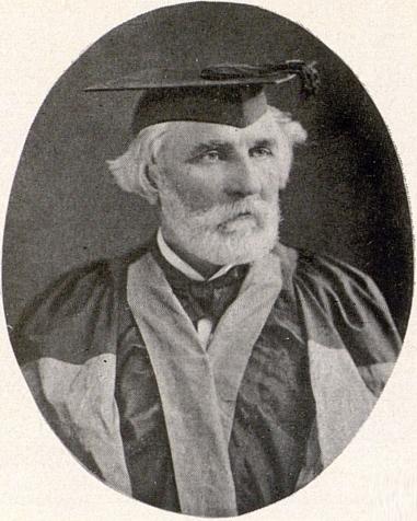 Рис. 6. И. С. Тургенев - почетный доктор Оксфордского университета. Фото А. Либера. 1879 год
