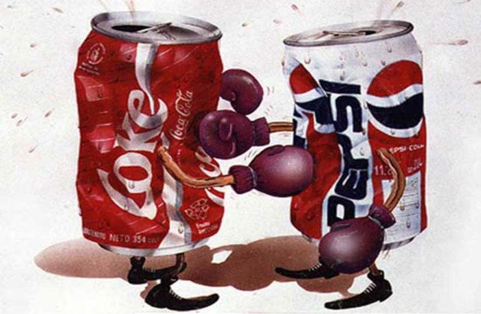 Рис. 6. Противостояние Coca-Cola и Pepsi. 1940 год