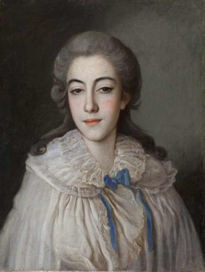 Рис. 5. Свадебный портрет жены полководца. Конец 1770-х - 1780-е