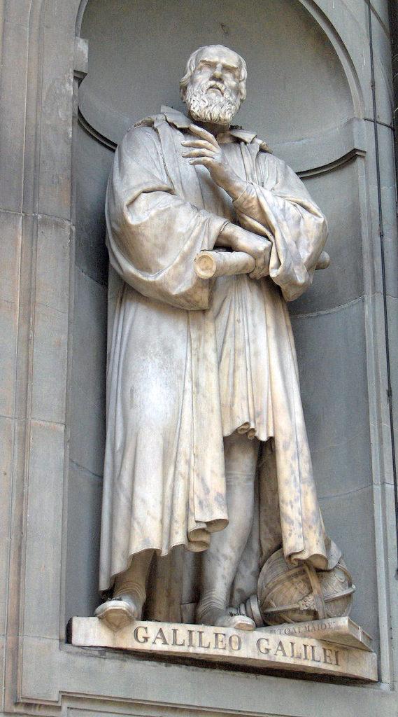Рис. 7. Статуя Галилея во Флоренции, скульптор Котоди (1839)